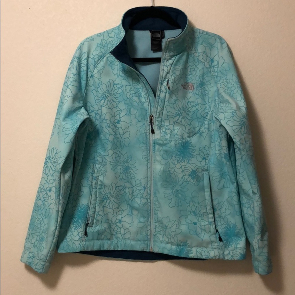 The North Face Aqua Floral Softshell Jacket
